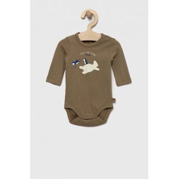 United Colors of Benetton body din bumbac pentru bebelusi