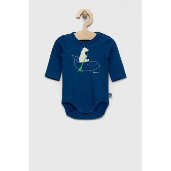 United Colors of Benetton body din bumbac pentru bebelusi