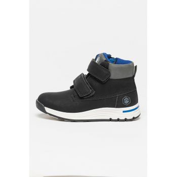 Ghete de piele ecologica cu velcro Colby