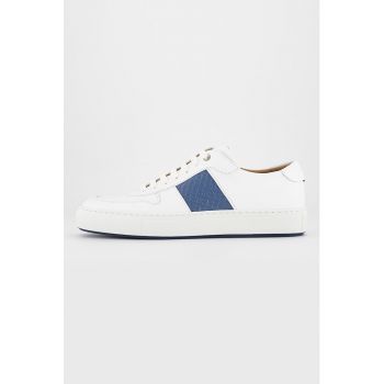 Pantofi sport uni de piele
