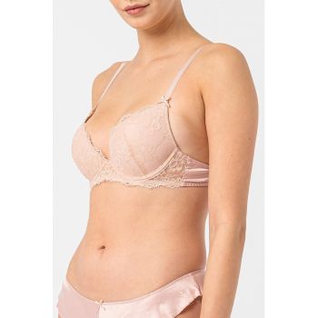 Sutien cu burete si garnituri de dantela Passion