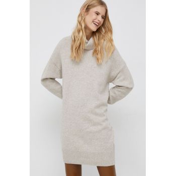 GAP pulover femei, culoarea bej, light, cu guler
