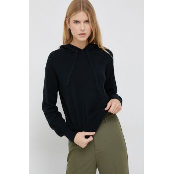 GAP pulover femei, culoarea negru, light