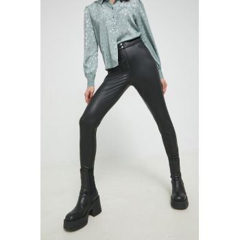Only pantaloni femei, culoarea negru