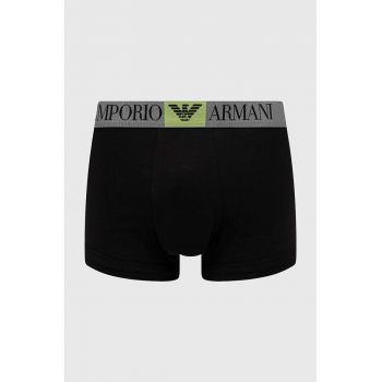 Emporio Armani Underwear boxeri barbati, culoarea negru