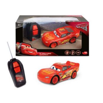 Masina Dickie Toys Cars 3 Single-Drive Lightning McQueen cu telecomanda 203081000