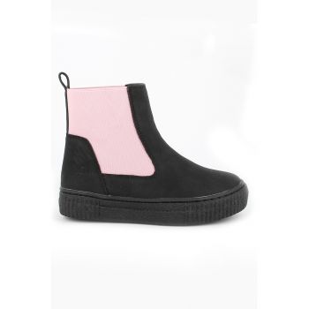 Ghete Chelsea de piele ecologica