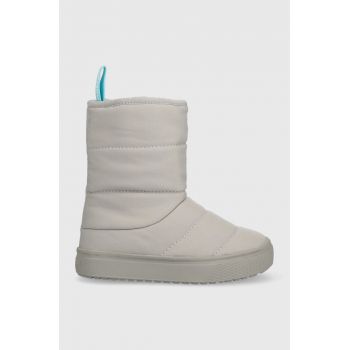 Native cizme de iarna copii Chamonix culoarea gri ieftina