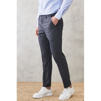 Pantaloni eleganti cu buzunare laterale