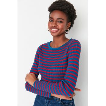 Pulover crop slim fit