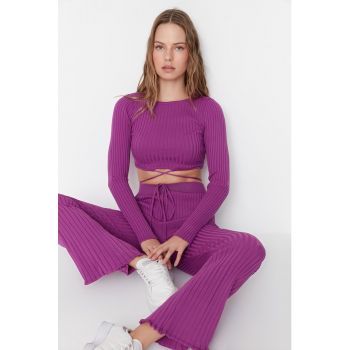 Set de bluza striata si pantaloni
