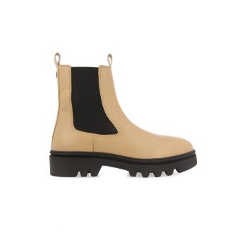 Ghete Chelsea de piele Fornach