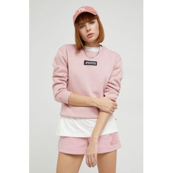 Kangol bluza femei, culoarea roz, cu imprimeu ieftin