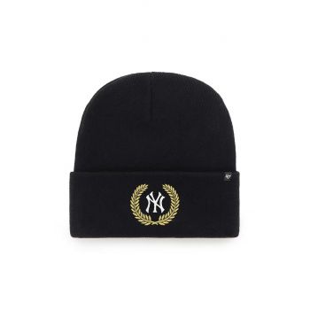 47brand caciula Mlb New York Yankees culoarea negru,