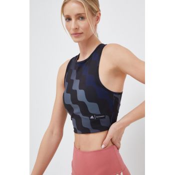 adidas Performance top de antrenament Marimekko culoarea negru