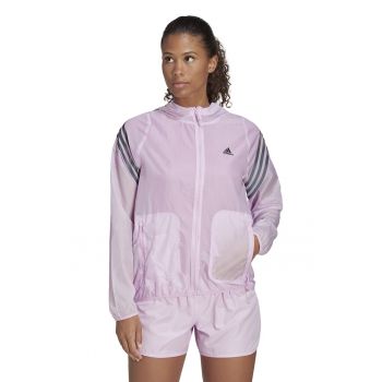 Jacheta regular fit cu 3 dungi - pentru alergare Run Icons