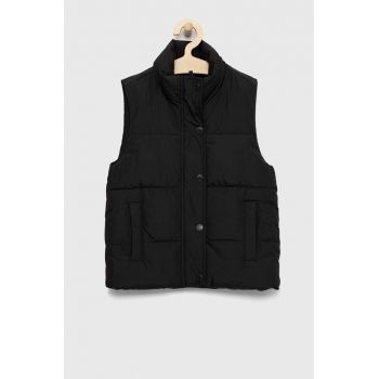 Abercrombie & Fitch vesta copii culoarea negru ieftina