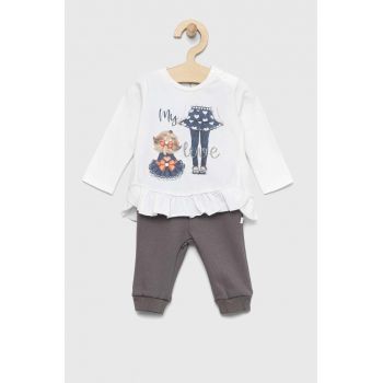 Birba&Trybeyond compleu bebe culoarea albastru marin