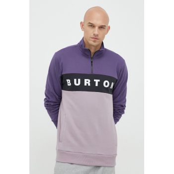 Burton bluza barbati, culoarea roz, modelator de firma original