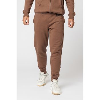 Pantaloni sport cu snur si buzunare laterale