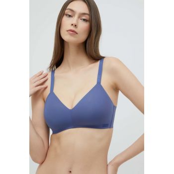 Dkny sutien culoarea negru, neted