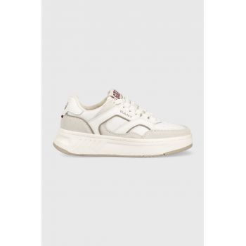 Gant sneakers Yinsy culoarea alb