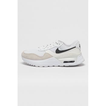 Pantofi sport cu garnituri de plasa si piele intoarsa Air Max System