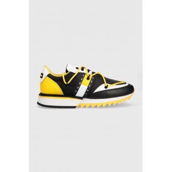 Tommy Jeans sneakers Em0em01138 Tommy Jeans Outdoor Cleat culoarea negru