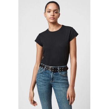 AllSaints tricou din bumbac culoarea negru ieftin