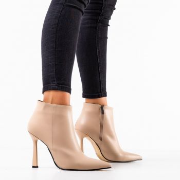Botine dama Passo Bej Botine dama Passo Bej