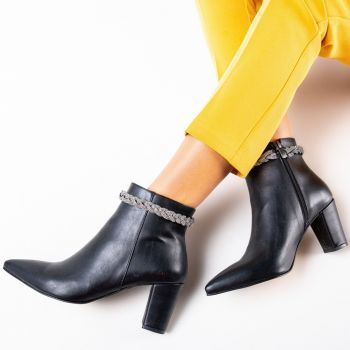 Botine dama Report Negre Botine dama Report Negre