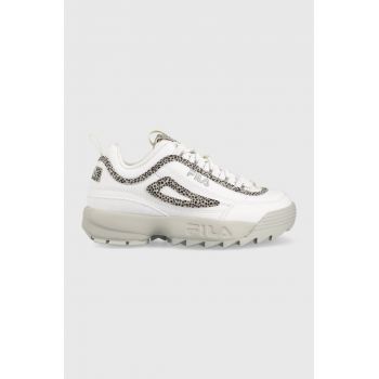 Fila sneakers Disruptor culoarea alb