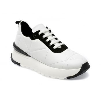 Pantofi sport GRYXX albi, 42841019, din piele naturala