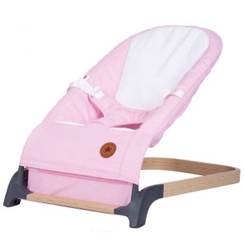 Scaunel balansoar Chipolino Noah blush wood de firma original