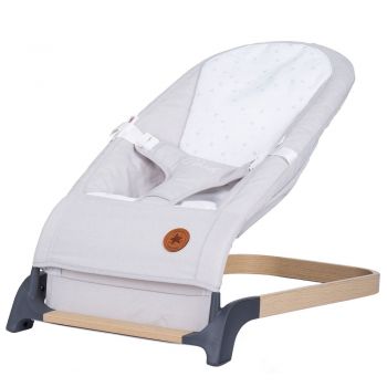 Scaunel balansoar Chipolino Noah platinum wood de firma original