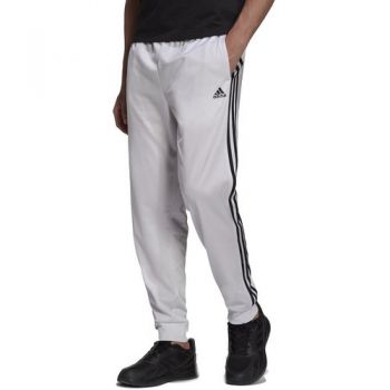 Pantaloni barbati adidas Essentials Warm-Up Tapered 3-Stripes H46108 la reducere