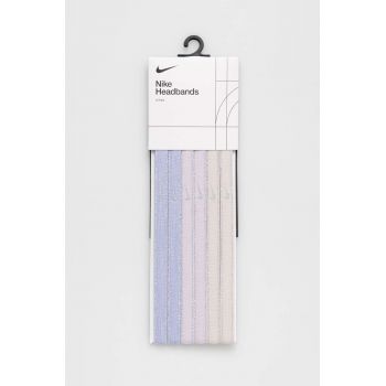 Nike bentite pentru cap 6-pack culoarea violet