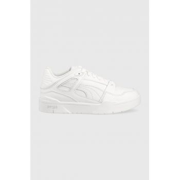 Puma sneakers slipstream INVDR lth culoarea alb 387544