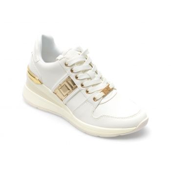 Pantofi sport ALDO albi, DEVAENDRA100, din piele ecologica