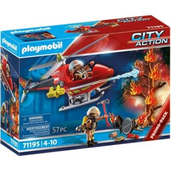 Elicopter de salvare al pompierilor PM71195 Playmobil