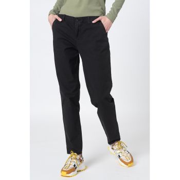 Pantaloni chino din amestec de bumbac organic