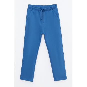 Pantaloni sport drepti cu snur