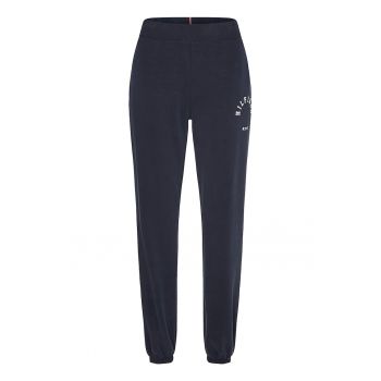 Pantaloni relaxed fit cu logo