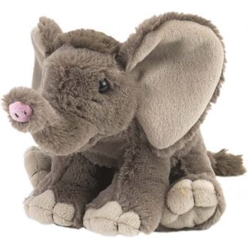 Pui de Elefant African - Jucarie Plus Wild Republic 20 cm