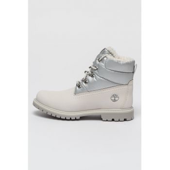 Bocanci de piele nabuc 6In Premium Puffer