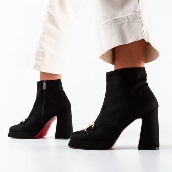 Botine dama Trese Negre Botine dama Trese Negre