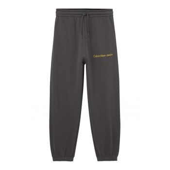 Pantaloni sport cu snur si logo de firma originala