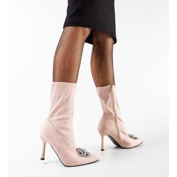 Botine dama Terynz Bej
