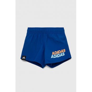 adidas Performance pantaloni scurti de baie copii culoarea albastru marin