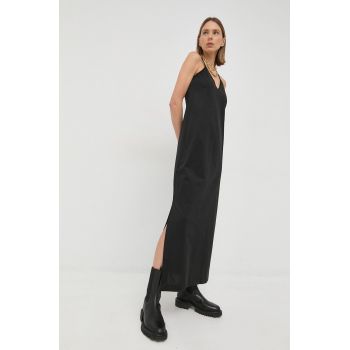 G-Star Raw rochie culoarea negru, maxi, drept